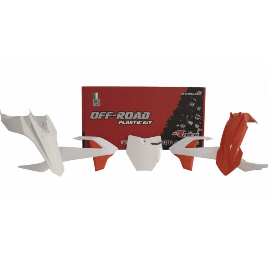 PLASTIC KIT/4 16-23 KTM SX65 OEM 19-21, RTECH
