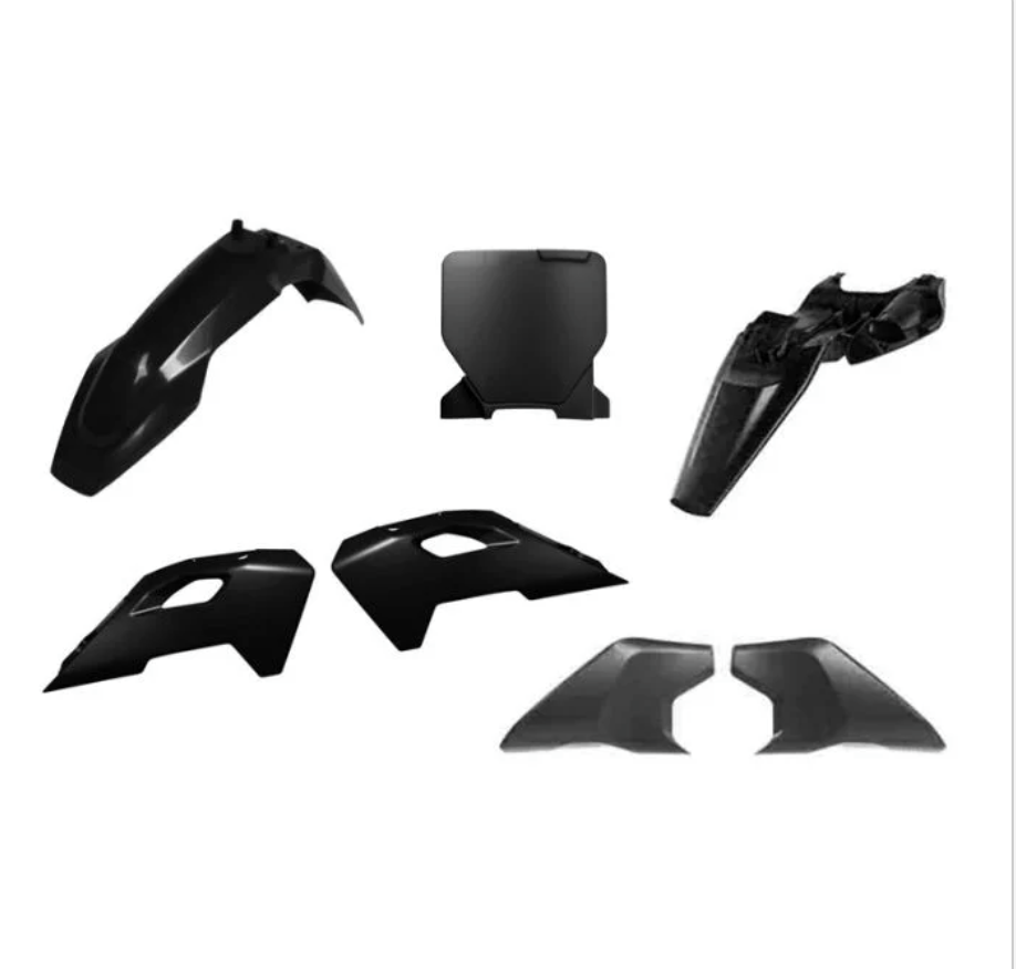 PLASTIC KIT 2024-2026 HUSQVARNA TC 65 BLACK, RTECH