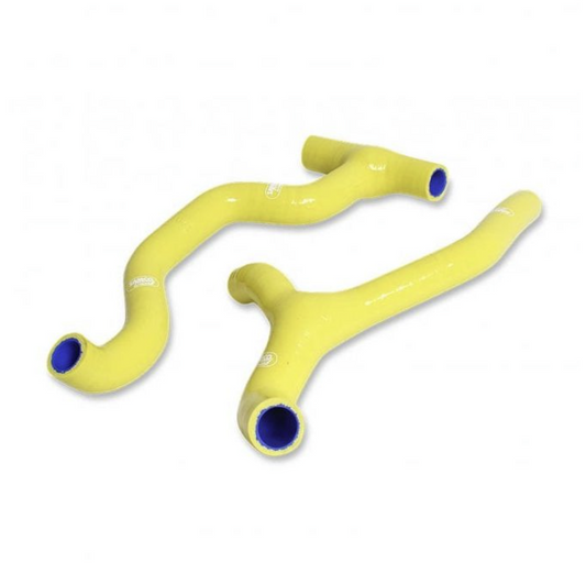COOLANT HOSE 2 PIECE KIT YELLOW 24-26 TRIUMPH TF250-X, SAMCO SPORT
