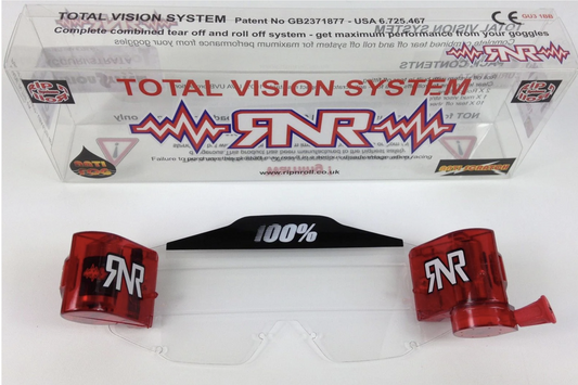 Rip n Roll TVS - 100% Strata / Accuri Total Vision System, Red