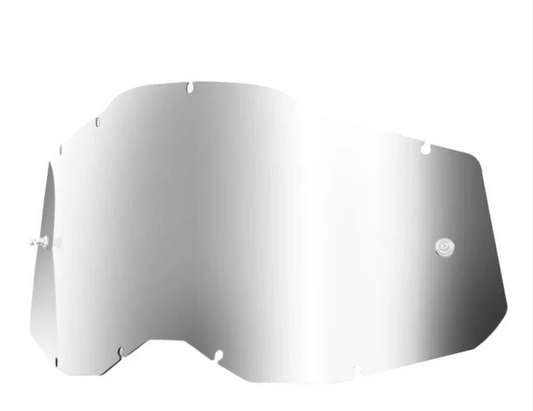 Rip n Roll 100% GEN 2 Mirror Tear off Lens, Silver