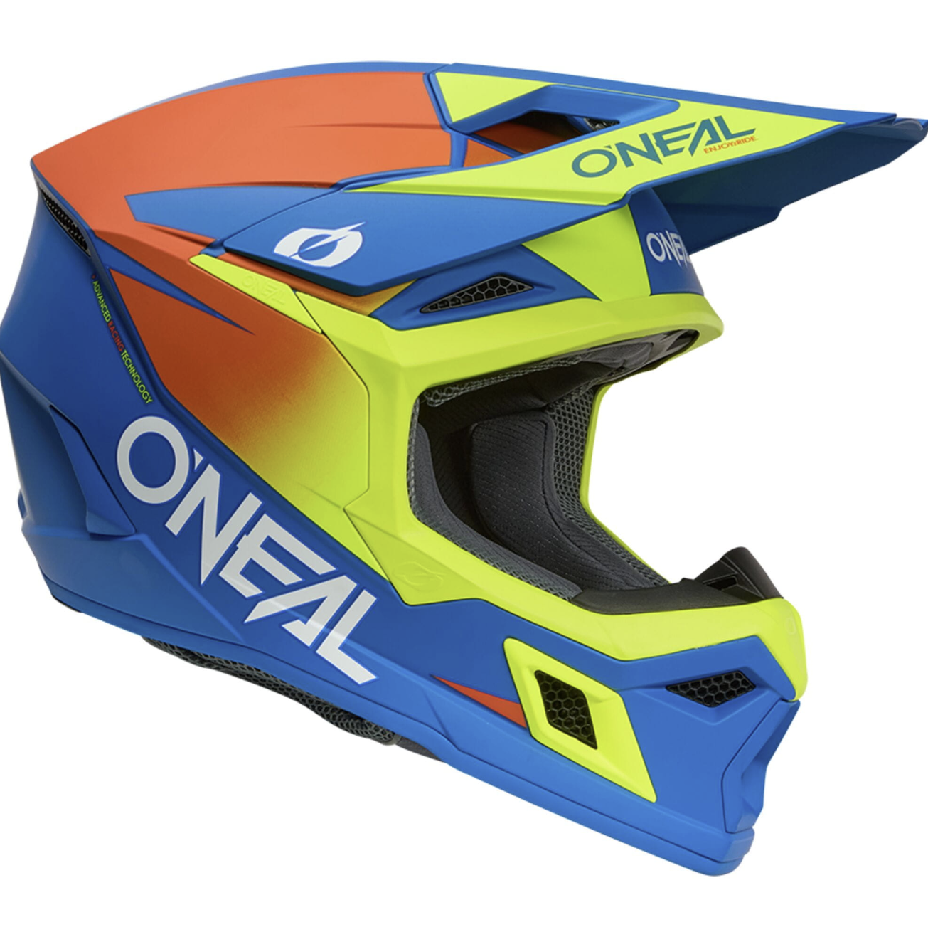 3SRS Helmet SOLID blue/neon