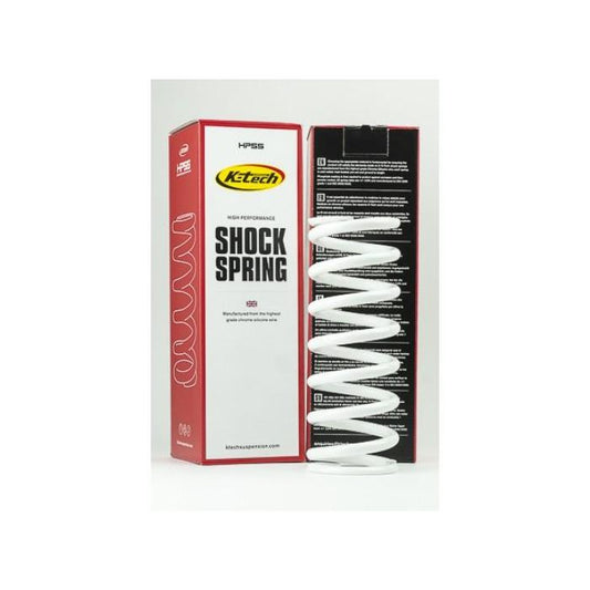 Shock Absorber Spring -75-78-81N White, 59-225-757881, HIGH PERFORMANCE SHOCK SPRING, K-TECH SUSPENSION