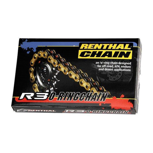 RENTHAL 520-118L R3-3 O-RING CHAIN, C415, 704118