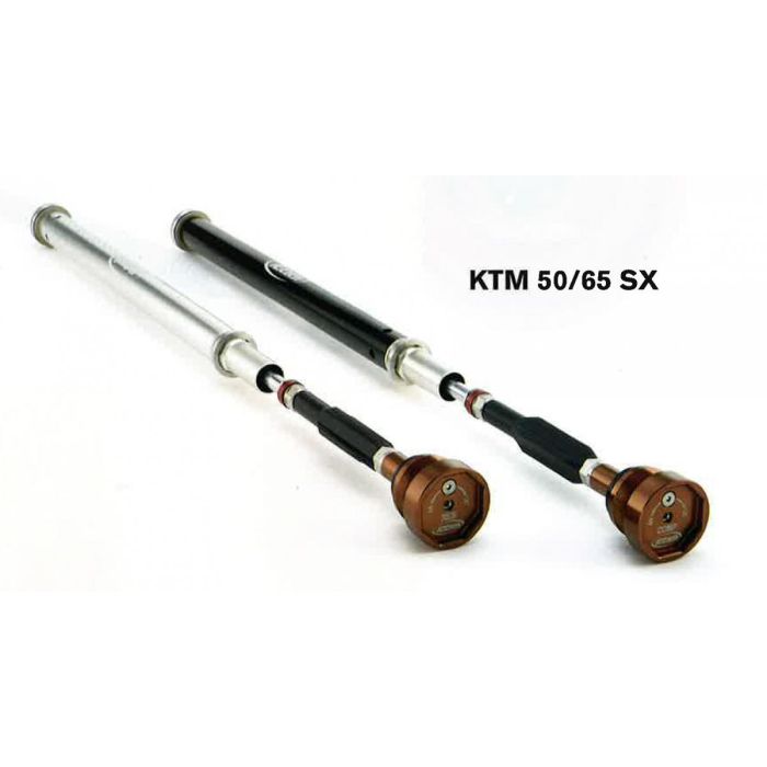 DAMPING SYSTEM KTM HUSQ 65 12-20, FRONT FORK CARTRIDGES, KTECH, 120-012-155-065