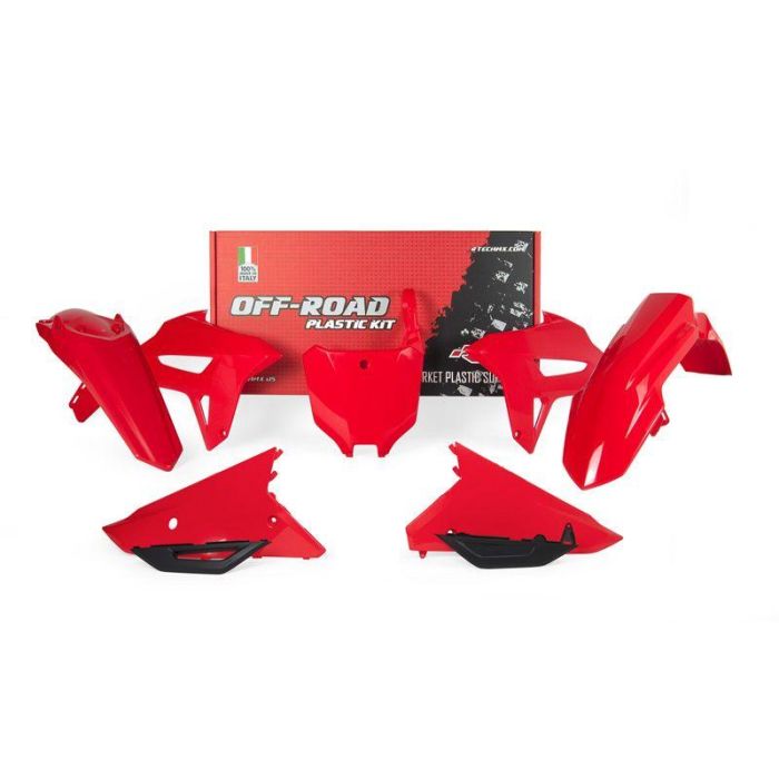 PLASTIC KIT/6 CRF450R 2021-24, RTECH R-KITCRF-RS0-521