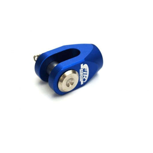 BRAKE CLEVIS REAR BLUE YZ YZF, FIR ASRBC-03, CNC ALLOY