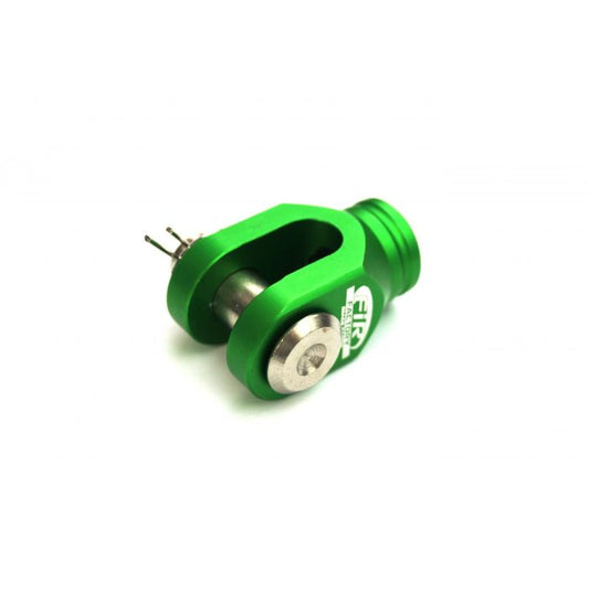 BRAKE CLEVIS REAR GREEN KX KXF, FIR ASRBC-01, CNC ALLOY