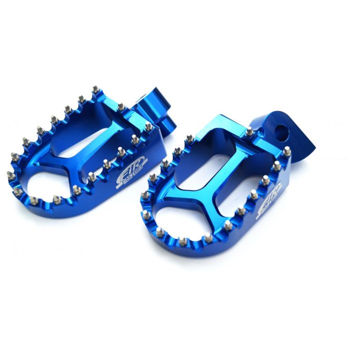 FOOT PEGS BLUE FANTIC/YAMAHA, FIR ASF-04, CNC ALLOY, 17D-27411-00-00, 17D-27421-00-00
